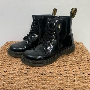 Dr. Martens Kids Black Boots